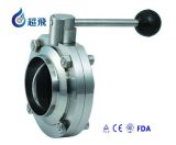 304/316L Sanitary Stainless Steel Butterfly Valve (CF88201)