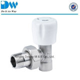 High Qualtity Brass Angle Radiator Valves with ABS Handle