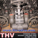Bolted Bonnet Welded End Forged Steel Globe Valve