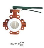 Lug Type Butterfly Valve PTFE Lined for Corrosion Industry