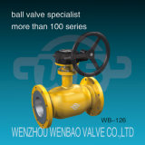 GOST All-Welded Standard Port Natural Gas Flanged Ball Valve