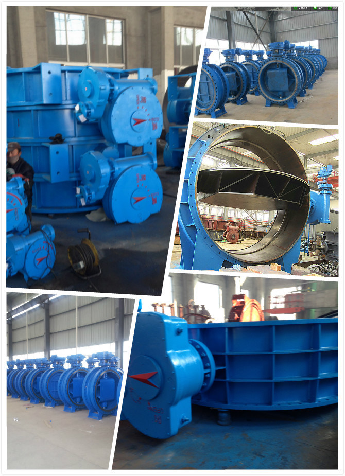 Manual Operation Ductile Iron Flange Butterfly Valve