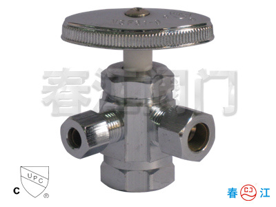 3-Way Angle Stop Valve (J34)