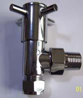 Cross Head  Radiator Valve (HB8045)