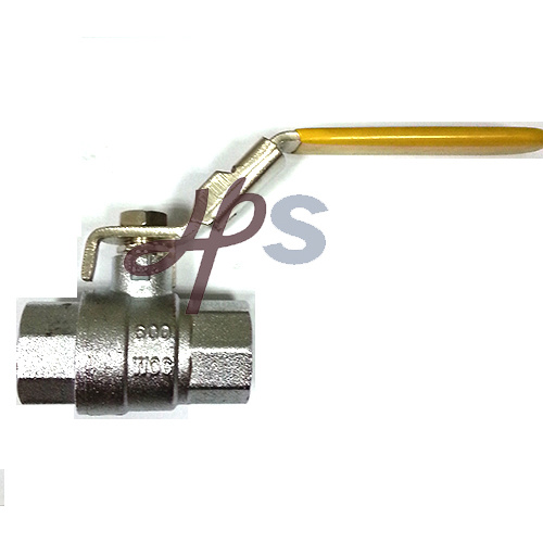 Brass Ball Valve with Lockable Handle