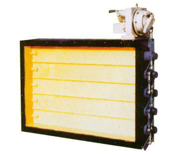 Rectangular Ventilation Butterfly Valve