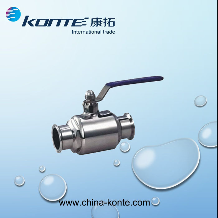 Sanitary Tri-Clamp Ball Valve for Food Treatment