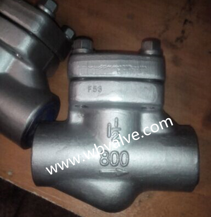 API Forged Stainless Steel NPT Thread Check Valve