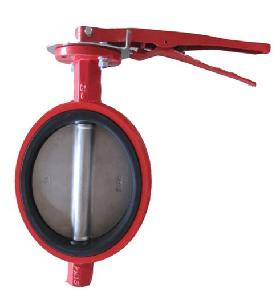 Car Iron Lug Wafer Type Butterfly Valve