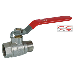 Brass Ball Valve (BV-1014) with Steel Handle