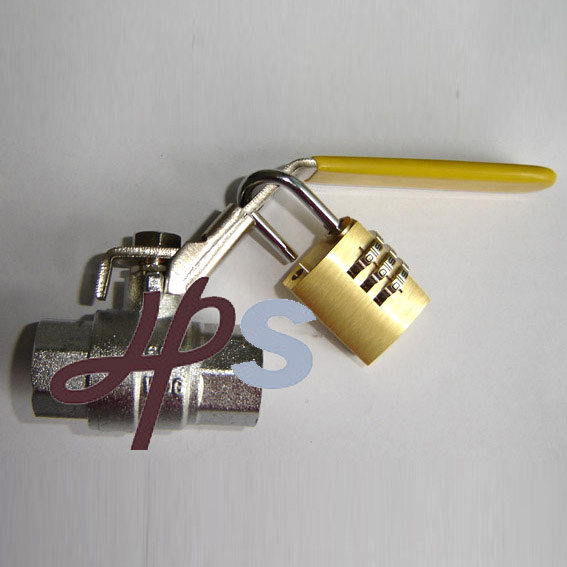 Brass Ball Valve With Padlock