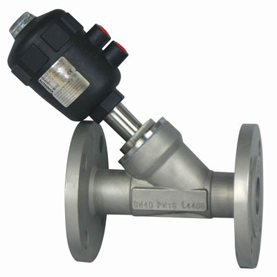 Kst Flanged-Angle Seat Valve