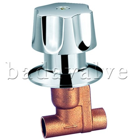 C83600 Bronze Stop Valve with Zinc/Brass Handle (BDV021)