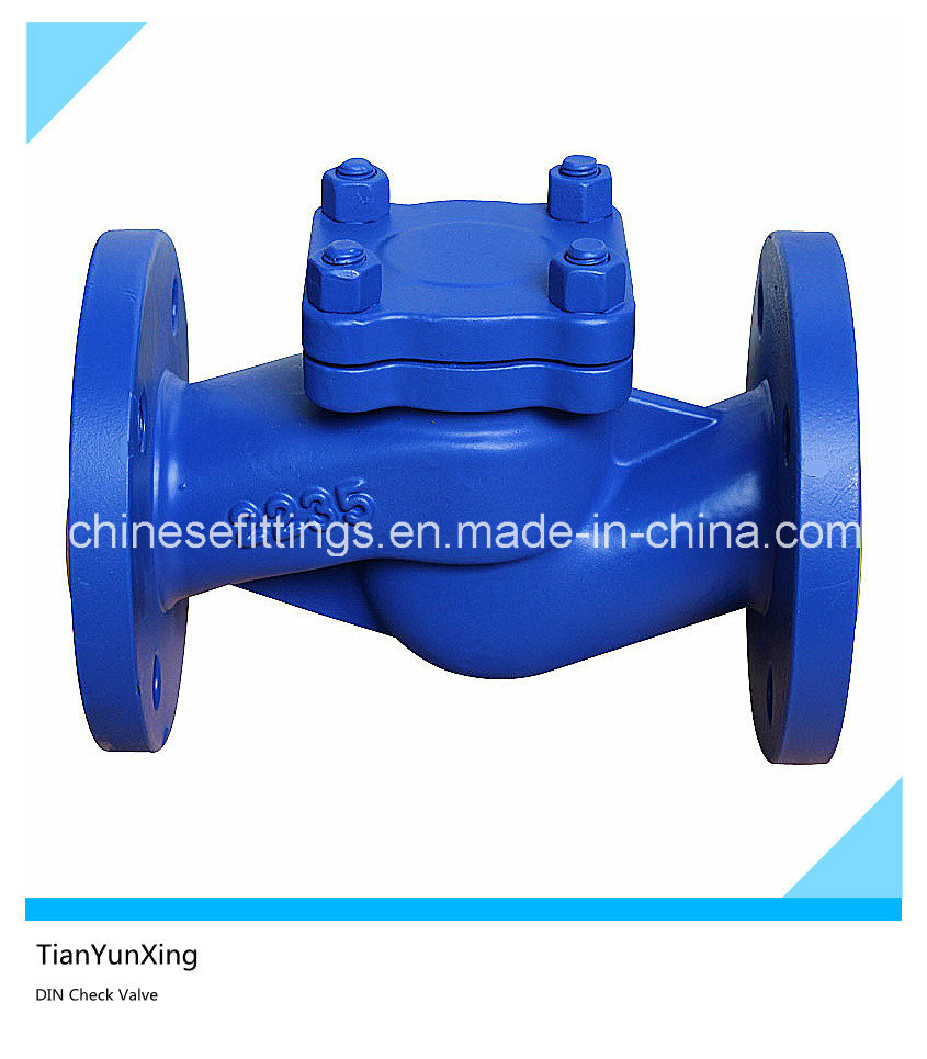 DIN H41h Cast Iron Lifting Flange Check Valve