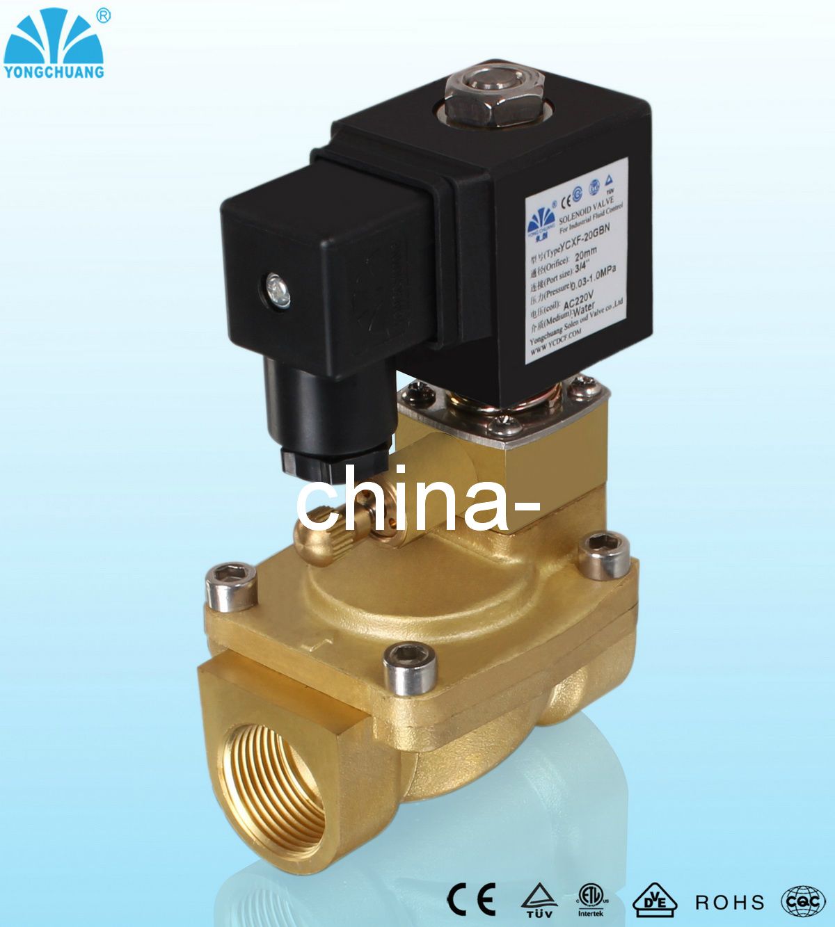 Quick Response Fire Control Solenoid Valve