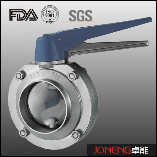 Stainless Steel Food Grade Welded Butterfly Valve (JN-BV2005)