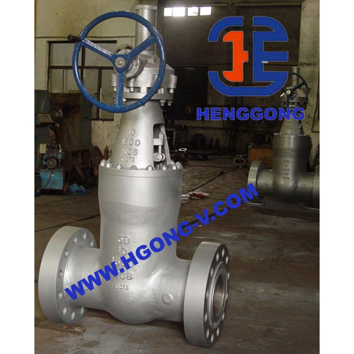 High Pressure Flange Ends Power Station Gate Valve