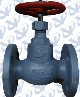 Off-Standerd 10K Marine Cast Iron Globe Valves (JIS 7307)