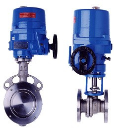 Quarter-Turn Electric Actuator with Valve