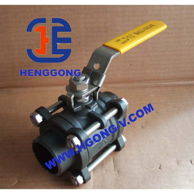 Wcb Thread 3PC Ball Valve