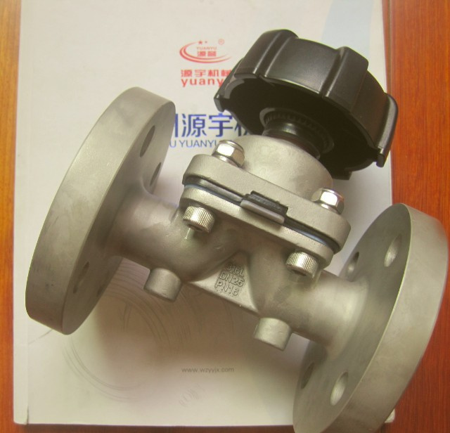 Sanitary Flange Diaphragm Valve (PN16)