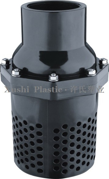 Plastic PVC Foot Valve (Check Valve) Baffle Type (X9121)