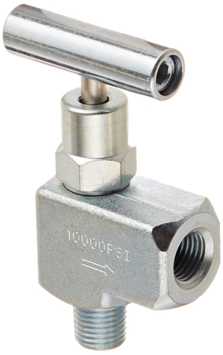 10000psi Male-Female Angle Needle Valve