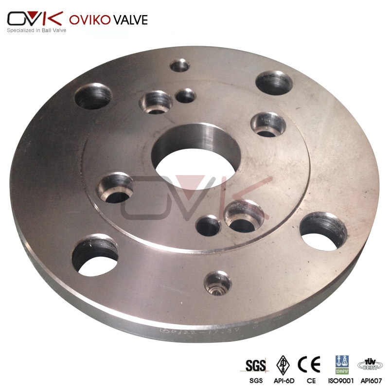 Valve Part Connection Plate Trunnion Ball Valve