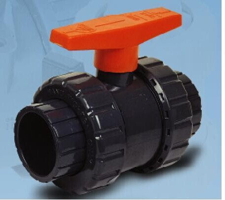 Stable Quality Plastic PVC True Double Union Ball Valve