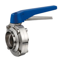 Sanitary Adjustable Butterfly Valve