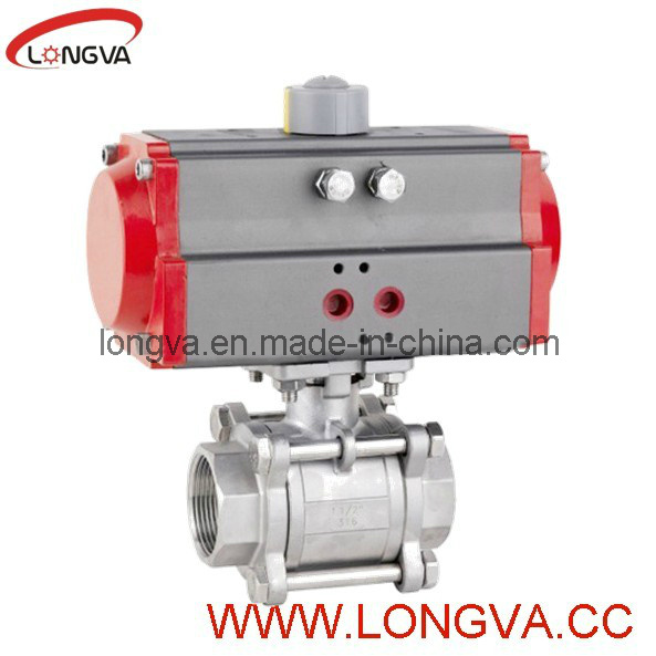 Ball Valve Control with Pneumatic Actuator