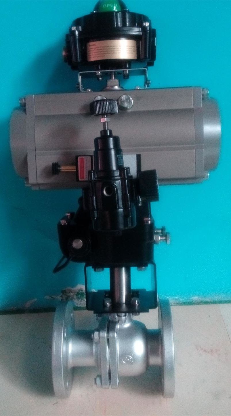 Jinglu Pneumatic Actuator with Ball Valve