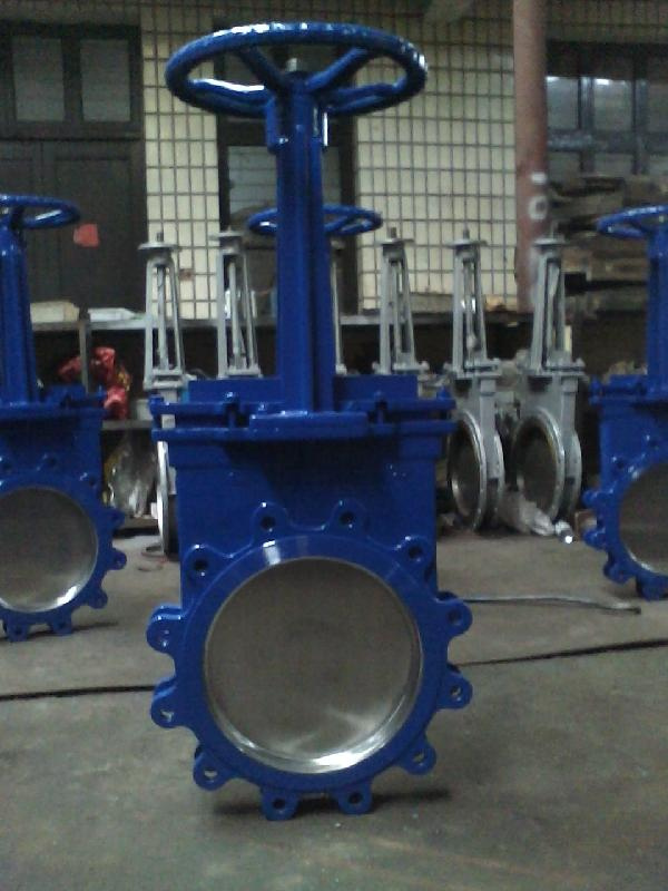 High Quality Manual Operation Cast Steel Knife Gate Valve