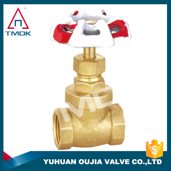 Pumping Rod Threaded Brass Gate Valves