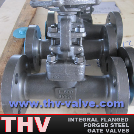 Integral Flanged Forged Steel Gate Valve