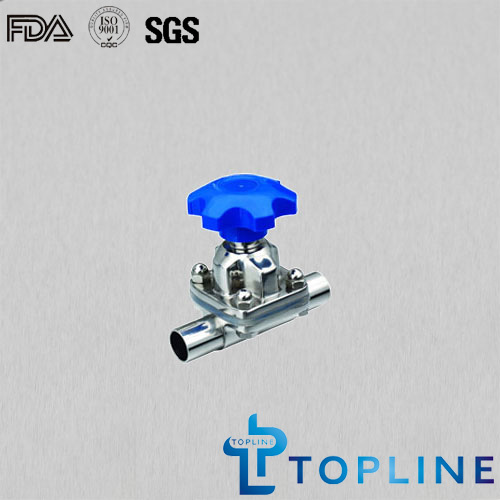 Sanitary Stainless Steel Welded Diaphragm Valve