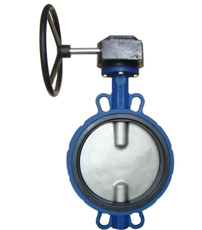 Cast Iron Wafer Type Lug Gas Valve Butterfly Valve