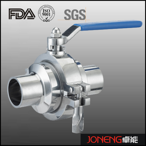 Stainless Steel Sanitary 3 Pieces Non-Retention Ball Valve (JN-BLV3001)