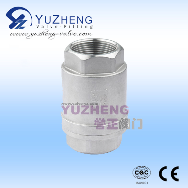 Ss304 Vertical Check Valve Manufacture in China