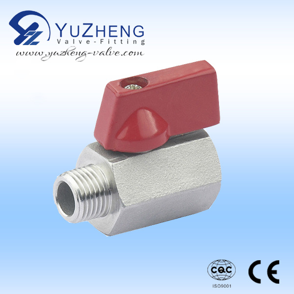 Hot Sales Ss304 Mini Ball Valve in USA Market
