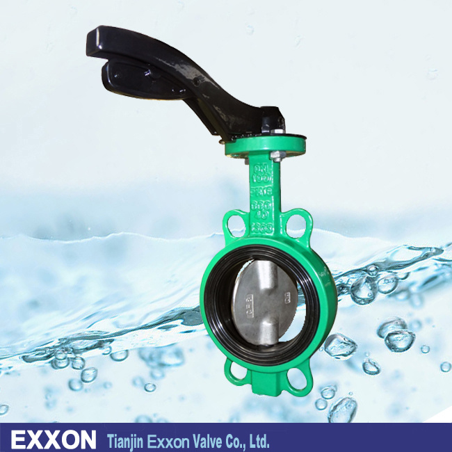 Manual Wafer Type Concentric Butterfly Valve