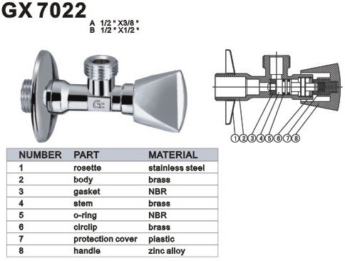 Angle Valve (GX7022)