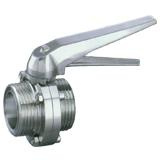 Sanitary Threaded Butterfly Valve