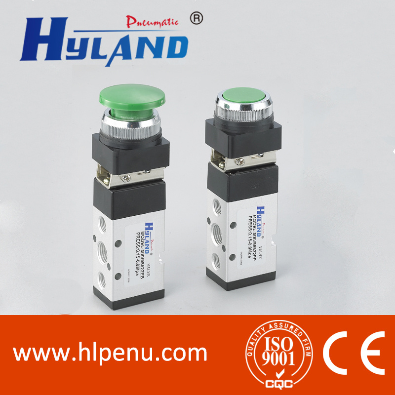 Pneumatic Button Valve
