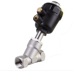 Stainless Steel Pneumatic Angle Seat Valve