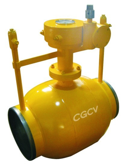 Gas Relief Welded Ball Valve