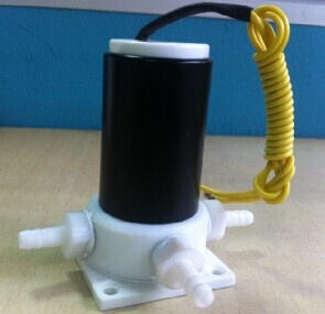 3 Way PTFE Corrosion Resistant Solenoid Valve