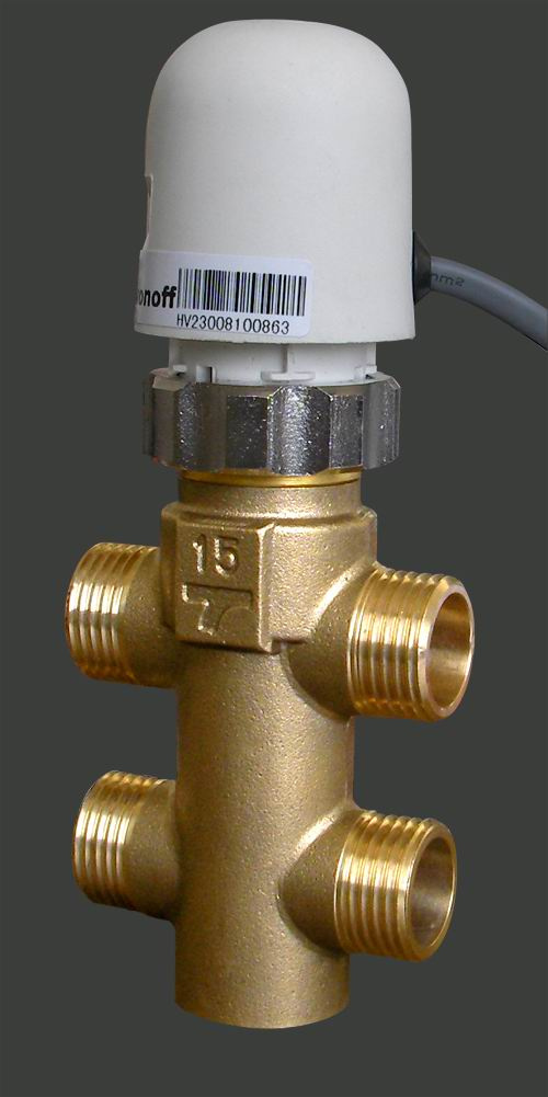 Motorized Three Way Valve (EFOT Series)