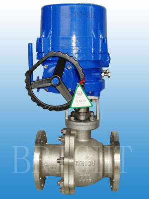 Hs4510 Electric O Type Shut-off Ball Valve