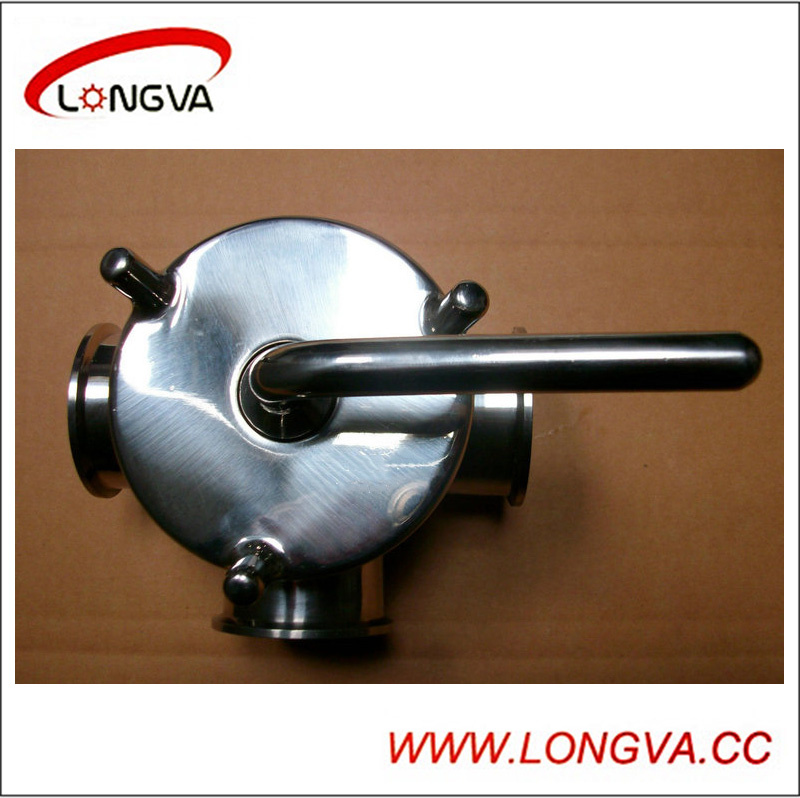 Three Way Clamped Plug Valve